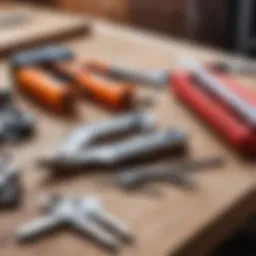 Essential tools for lock installation