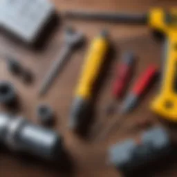 Tools for electrical socket installation