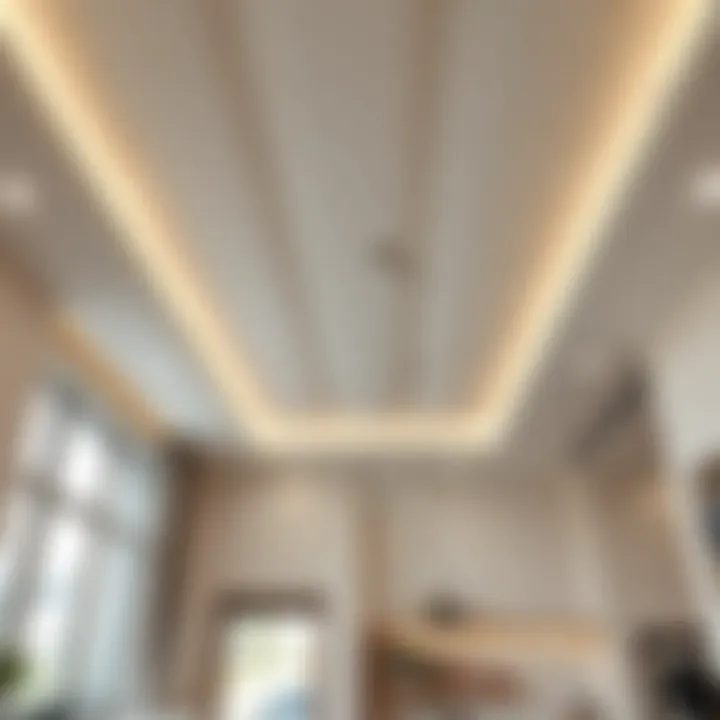 Installation tips for stretch ceilings