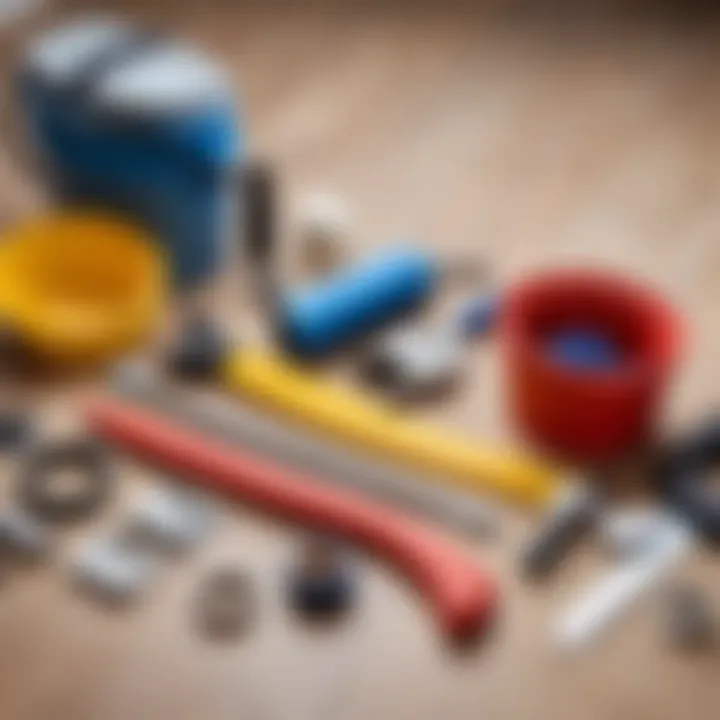 Essential tools for toilet installation