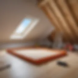 Tools required for attic hatch installation