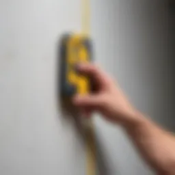 Measuring drywall dimensions accurately