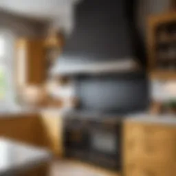 Stylish kitchen exhaust design