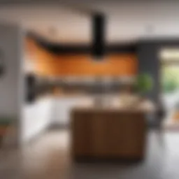 Modern kitchen facade transformation