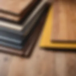 Thickness comparison of different linoleum types