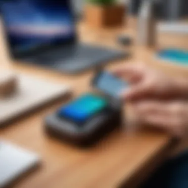 Creating a Mobile Hotspot Mobile hotspot setup on a device