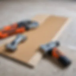 Essential tools for mounting gypsum board