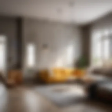 Understanding the Impact of Noise on Living Spaces A peaceful living space disrupted by construction noise
