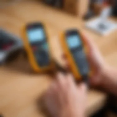 Using a non-contact voltage detector
