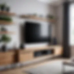 Optimal height for TV mount installation