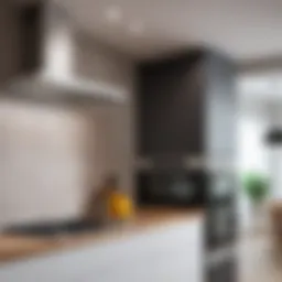 Optimal height for kitchen ventilation systems