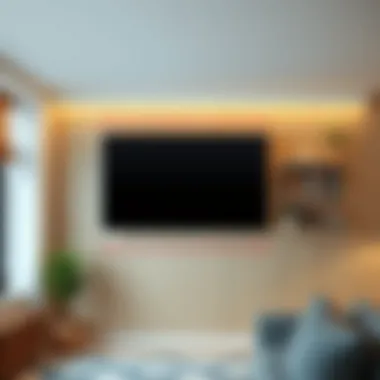 Оптимальное расстояние для установки телевизора на стену Summary