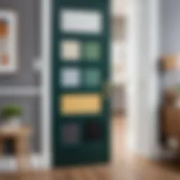 Different types of paints for doors