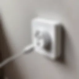 Powerful socket adapter in use