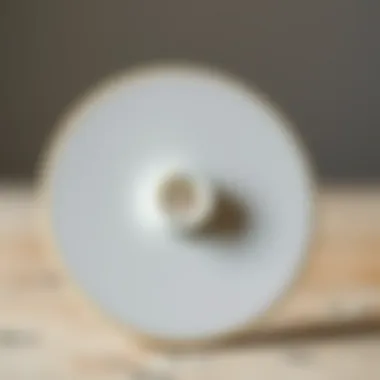 Understanding High-Quality Discs Close-up of a high-quality porcelain stoneware cutting disc