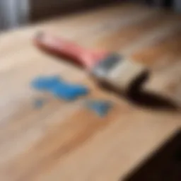 Tools for removing old paint from wood surfaces