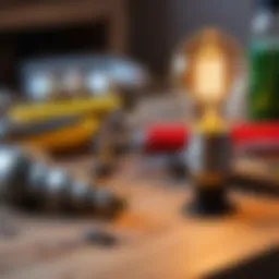 Tools required for repairing energy-saving bulbs