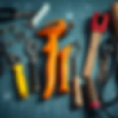 Essential Tools for Effective Furniture Repair Tools laid out for furniture repair