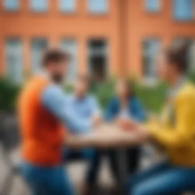 Effective Conflict Resolution Strategies with Neighbors A conflict resolution scenario between neighbors