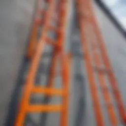 Types of ladders suitable for roofing work