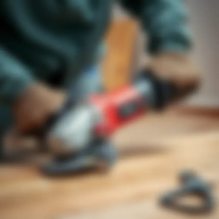 Ensuring Safety During Usage Safety measures while using angle grinder for tile cutting