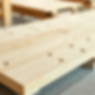 Characteristics of Sanded OSB Sanded OSB showcasing smooth surface