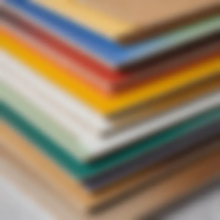 Various paint types suitable for melamine laminated chipboard