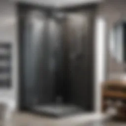 Stylish shower cabin design