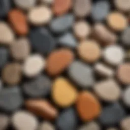 Selection of natural stones for sauna stove cladding