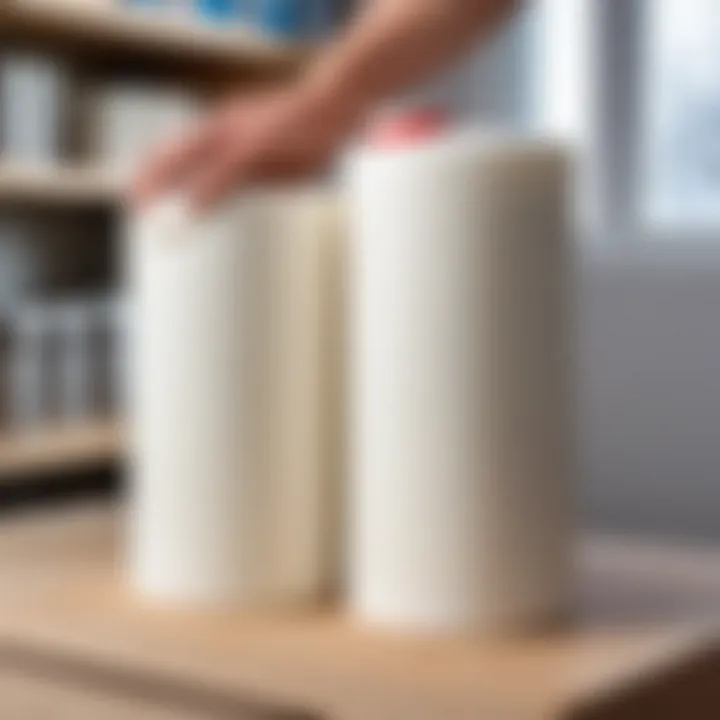 Storing polyurethane foam canister