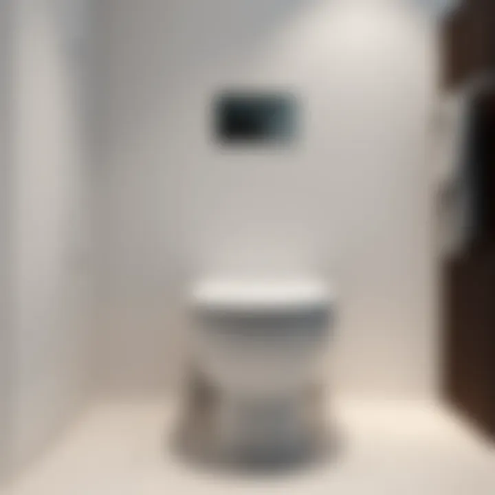 Modern Aesthetic Toilet Bowl Design Elegant toilet bowl design showcasing modern aesthetics