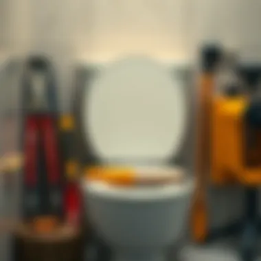 Tools for toilet repair