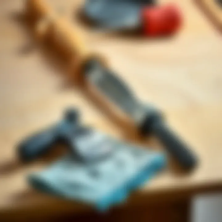 Tools for cleaning MDF surface