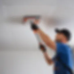 Essential tools for removing stretch ceilings