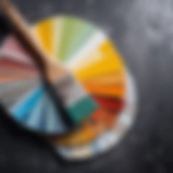 Different types of paint finishes for walls