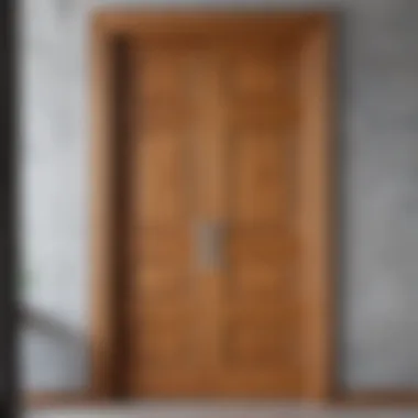 Diverse Styles and Finishes of Wooden Doors Wooden doors showcasing various styles and finishes