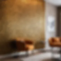 Elegant wall coverings enhancing interior design