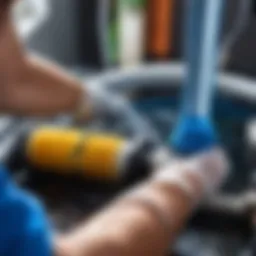 Water filtration system components