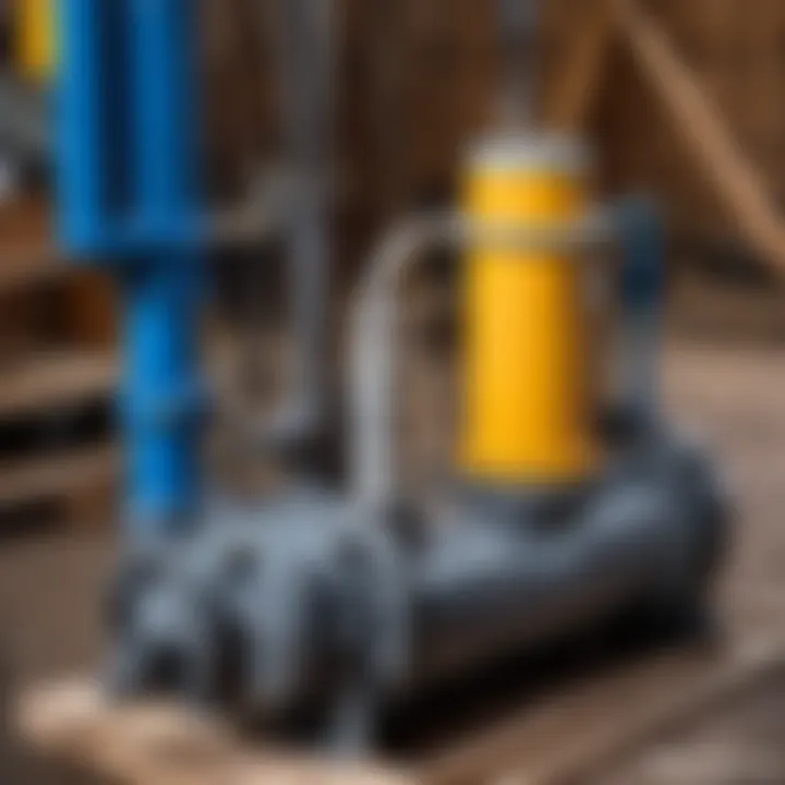 Well pump system components